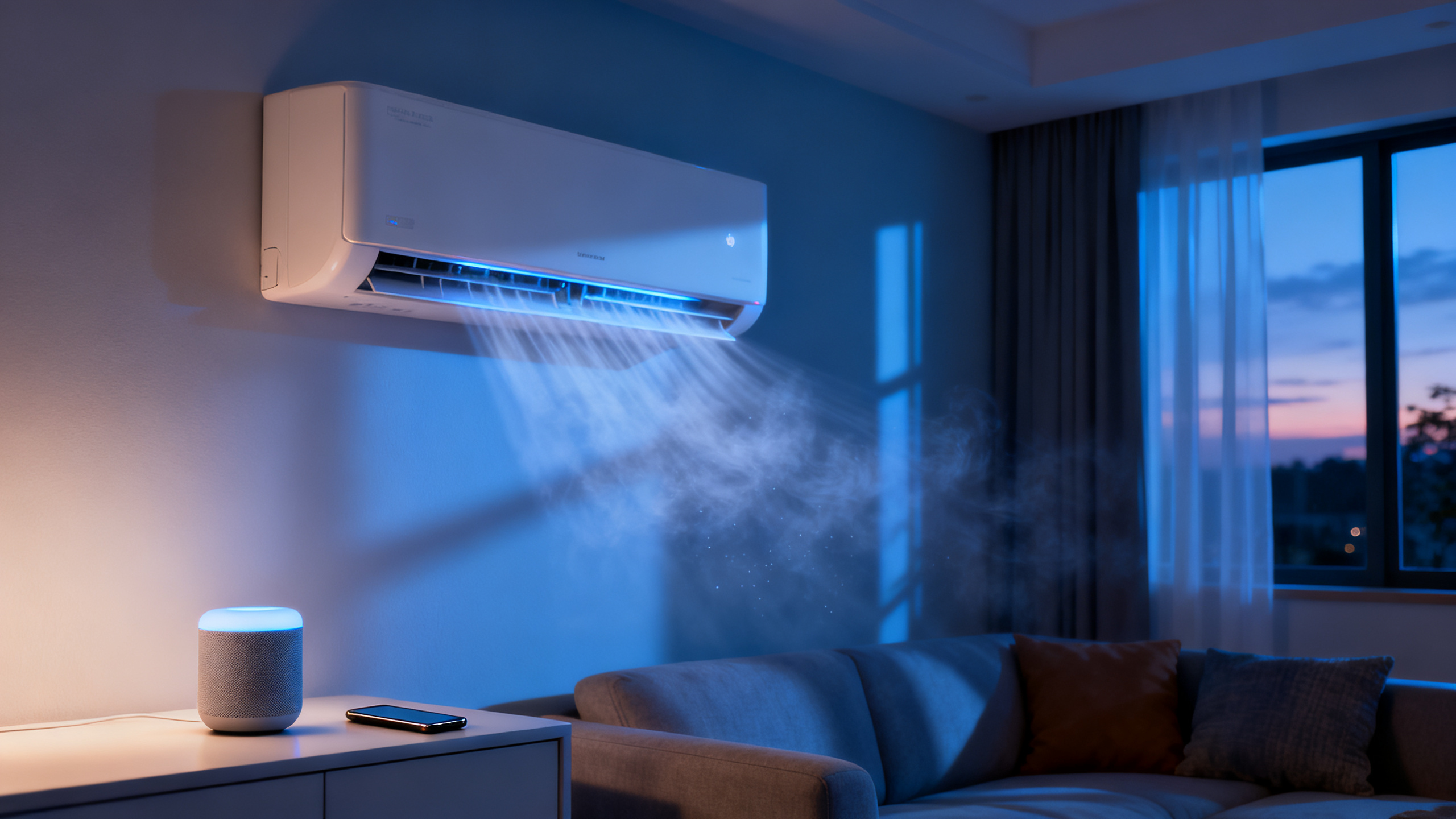 como ligar o ar condicionado pela alexa antes de chegar em casa