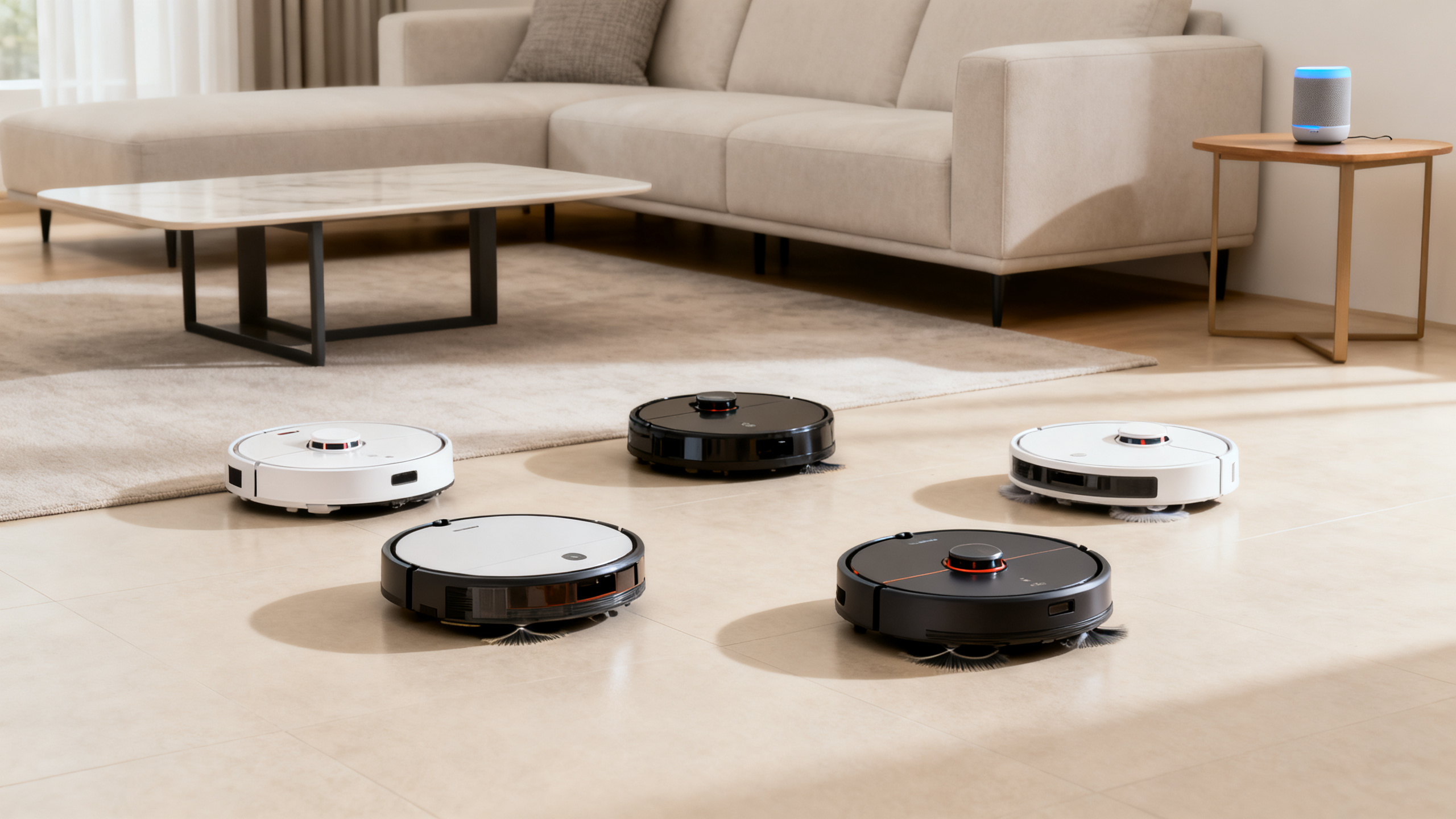 os 5 melhores robos aspiradores compativeis com alexa